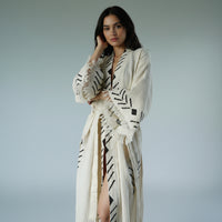 The Eagle Linen Kimono