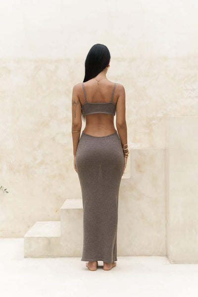 Earthy Elegant Boho Maxi Dress