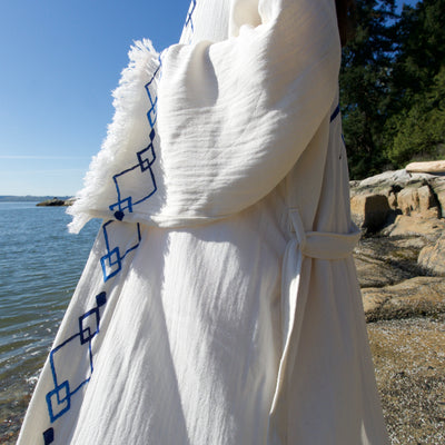Luxury Handmade Organic Cotton Kimono
