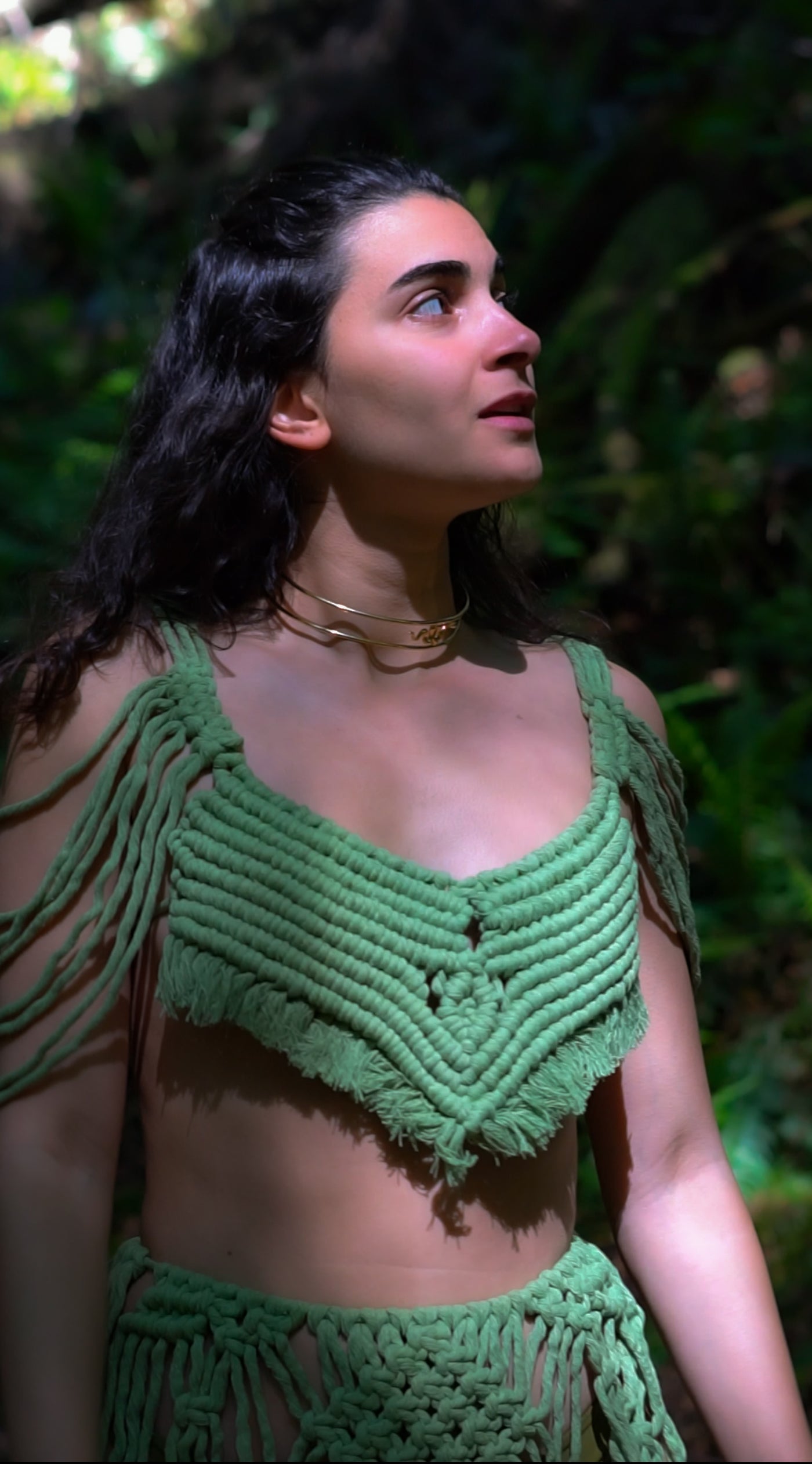White Fairy Macrame Dress